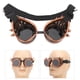 thumbnail image 3 of ABS Industrial Vintage Spiked Steampunk gafas únicas gafas de ciclismo gafas de sol de doble capa a prueba de viento bronce rojo, 3 of 8