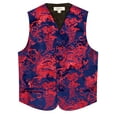 thumbnail image 5 of Gioberti Kids and Boys 4pc Paisley Vest Set - Vest, Bowtie, Tie, Pocket Square, 5 of 5
