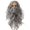 Gray, variant on FDEEOM Easter decorations Wig and Beard Set Biblical Brown Wig and Beard Set Brown