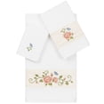 thumbnail image 3 of Authentic Hotel and Spa  100% Turkish Cotton Rebecca 3PC Embellished Towel Set Light Gray, 3 of 5