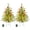 Green, variant on 2PCS 30Inch Pre-lit Front Porch Christmas Trees Artificial Norfolk Pine Lighted 100 LED Light Up Pre-Decorated Christmas Porch Decoration 8 Modes Timer Berries Christmas Ornaments