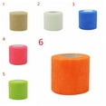 thumbnail image 3 of Elastic First Aid Physio Muscle Tape Medical Health Treatment Gauze Wrist Finger Sticker Cohesive Bandage Self-Adhesive Sports Bandage Muscles Care Strap 1, 3 of 8