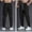 Black, variant on Eltusu Men's Athletic Pants Elastic Waist, Straight Leg Running Breathable Relaxed Fit Active Joggers Dark Gray Size M