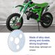 thumbnail image 4 of T8F 38T Rear Chain Wheel Sprocket 101mm Diameter Lightweight Portable Fit For 2 Stroke 43cc 49cc Goped Scooter, 4 of 5