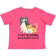 thumbnail image 3 of Inktastic I Love My Grandma Loves Me Cat Boys or Girls Toddler T-Shirt, 3 of 5
