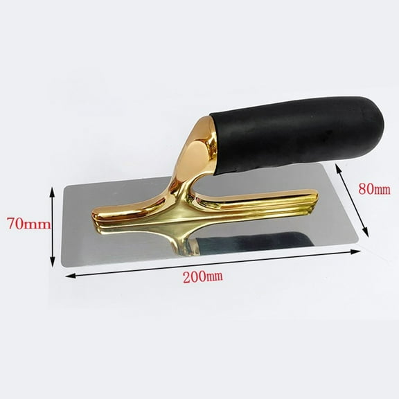RANMEI Rust Resistant Stainless Steel Plaster Trowel For Long Lasting Durability
