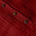 thumbnail image 6 of Summer Jumpsuits for Women Casual Cotton V Neck Short Sleeve Button-Down Loose Fit Rompers with Pockets Wine S, 6 of 9