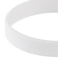 thumbnail image 3 of EHJRE s/ Blank Silicone Wristbands Fashion Rubber Bracelet White, 3 of 9