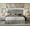 Gray, variant on HMD Zachary Twin Tufted Upholstered Platform Bed, Gray