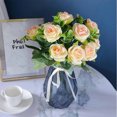 thumbnail image 2 of JLFNYA Roses Artificial Flowers,Realistic Silk Roses Bouquet with Long Stem,Real Touch Roses for Wedding Centerpieces Bridal Shower Party Home Decor, 2 of 5