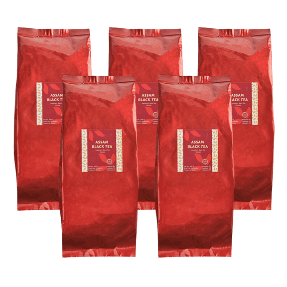 Bossen Assam Black Loose Leaf Tea - 1.3 lb / 0.58 kg (600 grams) (5/Case)