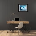 thumbnail image 3 of Pangea Images 18x15 Black Ornate Wood Framed with Double Matting Museum Art Print Titled - Surfing the big wave, Tasmania, 3 of 4