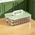 thumbnail image 2 of Contenedor de carne para refrigerador,contenedor de fiambrera de 2 capas,contenedor de almacenamiento,refrigerador extraíble,contenedor de carne, 2 of 3