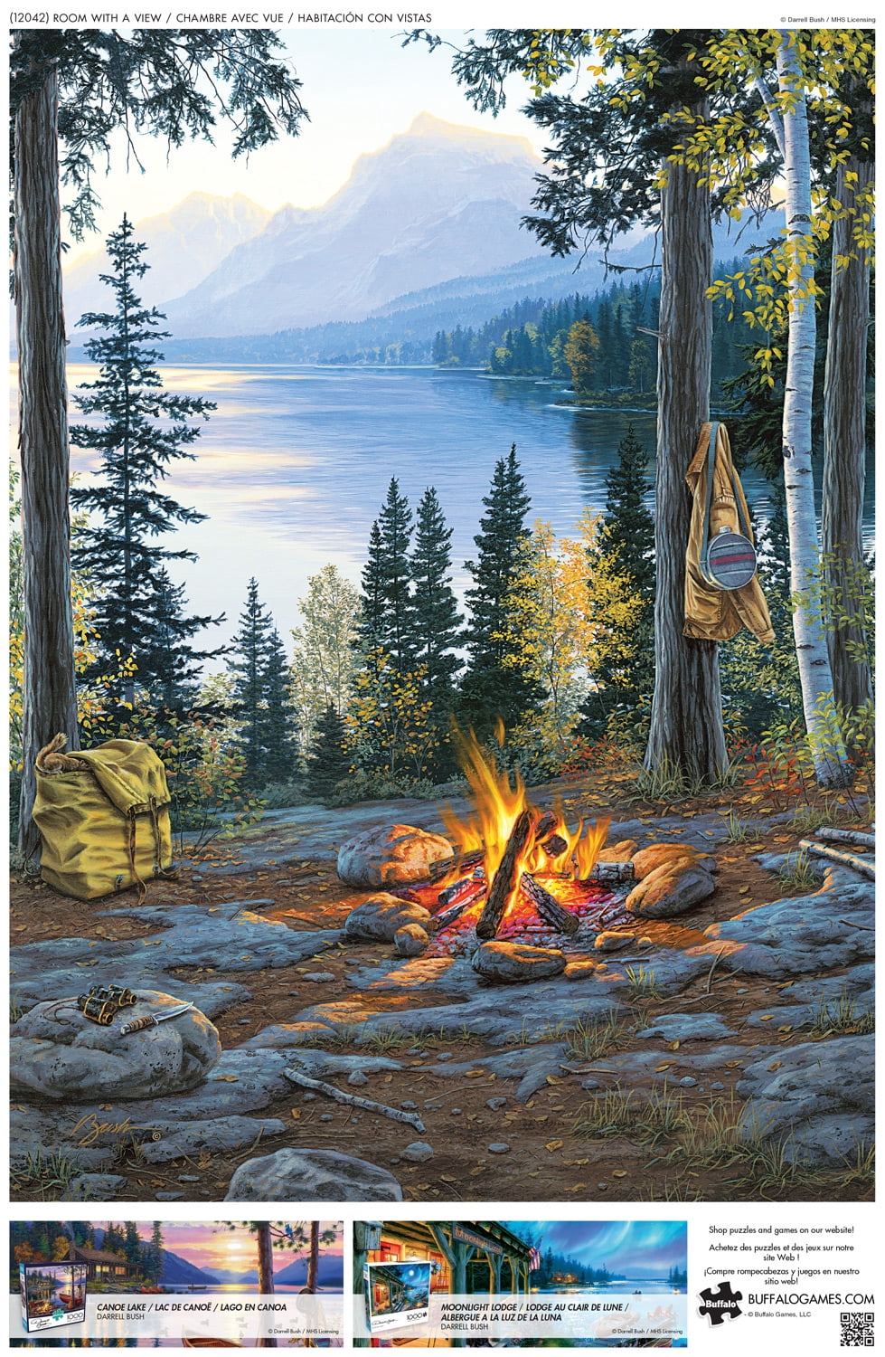 Buffalo Games Room with a View 1000-Piece 26.75 x 19.75-inch Interlocking Jigsaw Puzzle for Adults Ages 14+