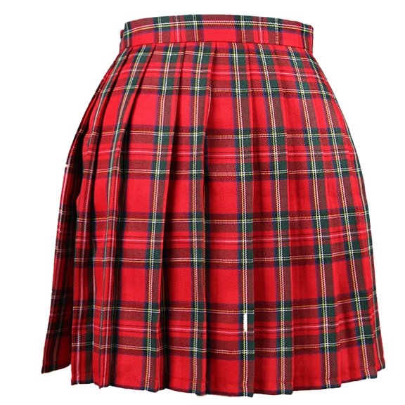Women's Summer Skirts Women High Waist Pleated Cosplay Tennis Skirts Thanksgiving Day Christmas Pink S