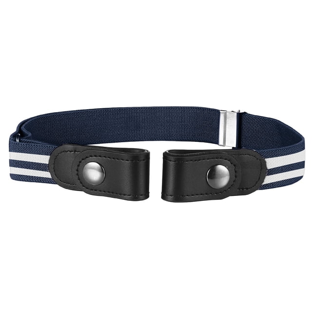 Buyless Fashion Ceinture Élastique Ajustable pour Garçons Sans Boucle pour Robe, Extensible