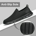 thumbnail image 3 of ShySun Mens Casual Oxfords Shoes Mesh Breathable Walking Work Sneakers Comfortable Lightweight, 3 of 10