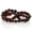 Polish Cherry, variant on Set of Amber Necklace 13" (33cm) ands Amber Bracelet 5.5" (14cm) Genuine Baltic Amber, Lab Tested Cherry/Cognac
