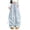 Blue, variant on StSilkitty Baggy Cargo Pants for Boys Girls Elastic Waist Drawstring Wide Leg Sweatpants Athletic Running Sweat Pants with Pockets