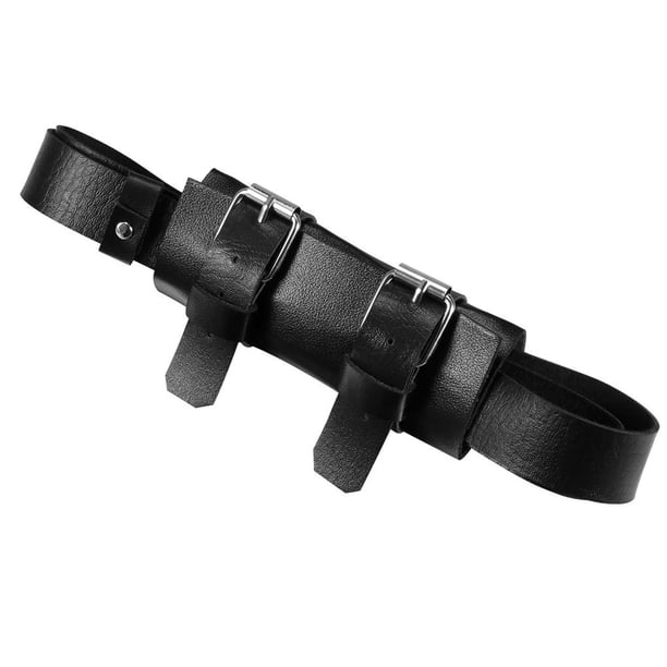 Cinturón de espada Naiovety negro para disfraz y decoración del cuerpo