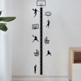 thumbnail image 1 of Calcomanía de pared Macarena con gráfico de altura, arte de pared DIY, 29 cm x 90 cm, 1 of 8