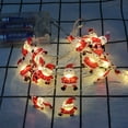 thumbnail image 3 of Christmas Decor Christmas Strings Lights Indoor Outdoor Led Strings Lights Decorative Fairy Lights Battery Operated Christmas Hanging Lights for Party Xmas Tree Christmas Decor Santa, 3 of 7