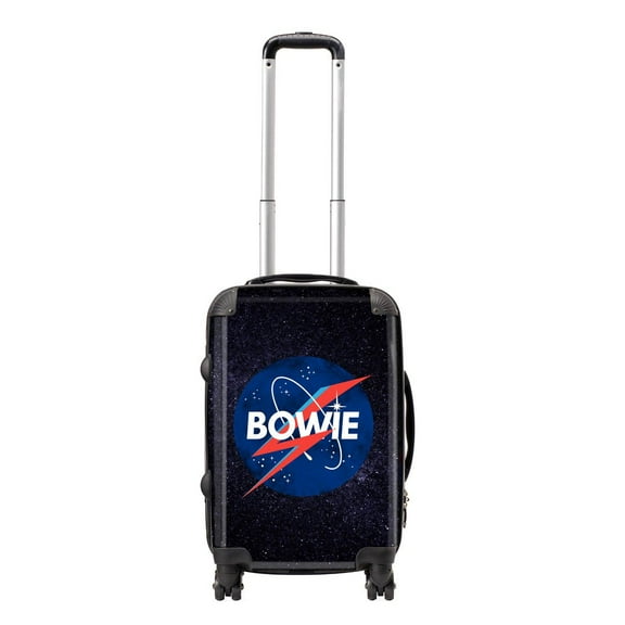 David Bowie Official Tour Series Luggage/Suitcase by Rocksax - Space - Carry On 52L