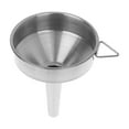 thumbnail image 5 of CIYISON Practical Stainless Steel Wide Mouth Fill Liquid Wine Oil Honey Funnel Kitchen H, 5 of 14