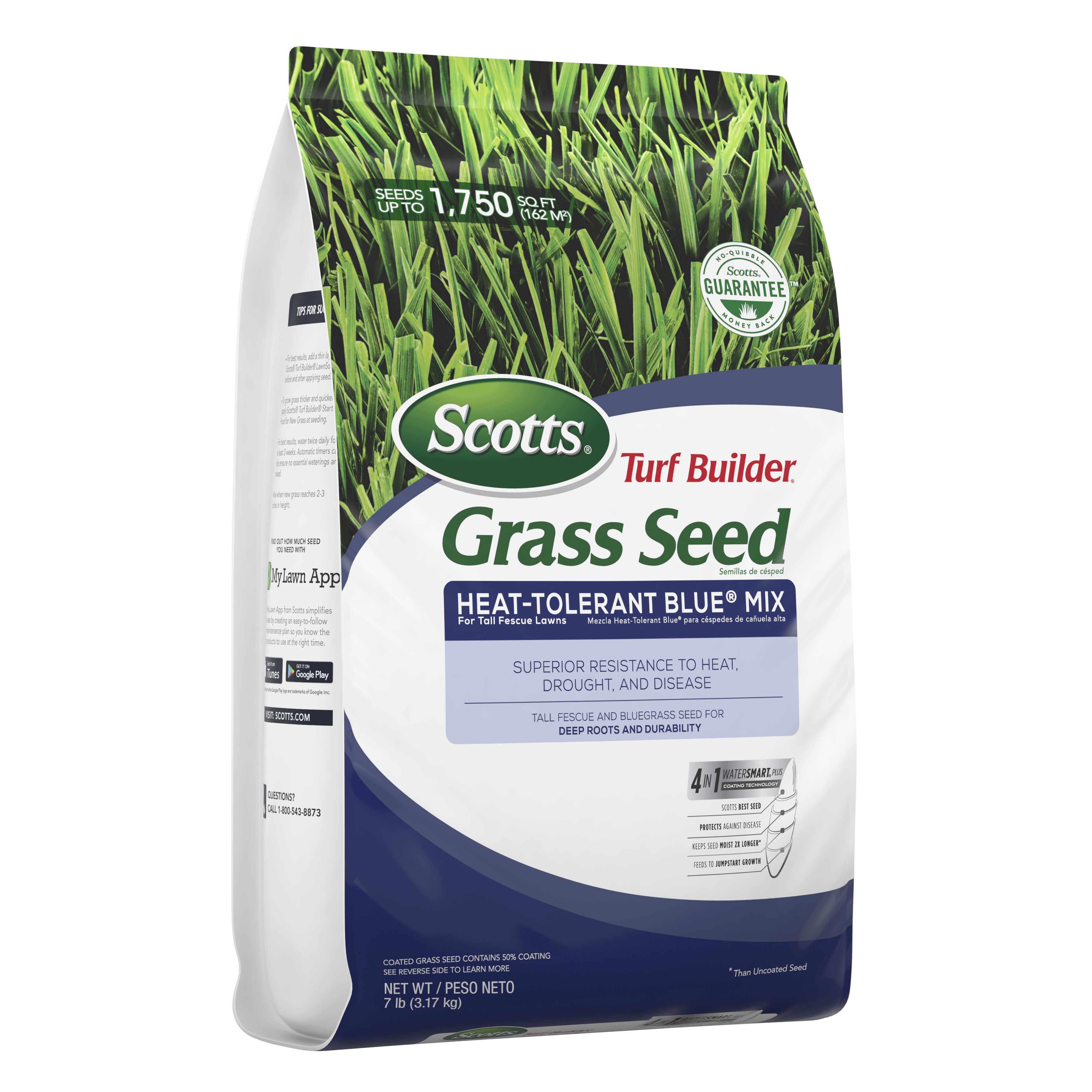 Scotts Turf Builder Grass Seed Heat-Tolerant for Tall Fescue, 7 lbs.