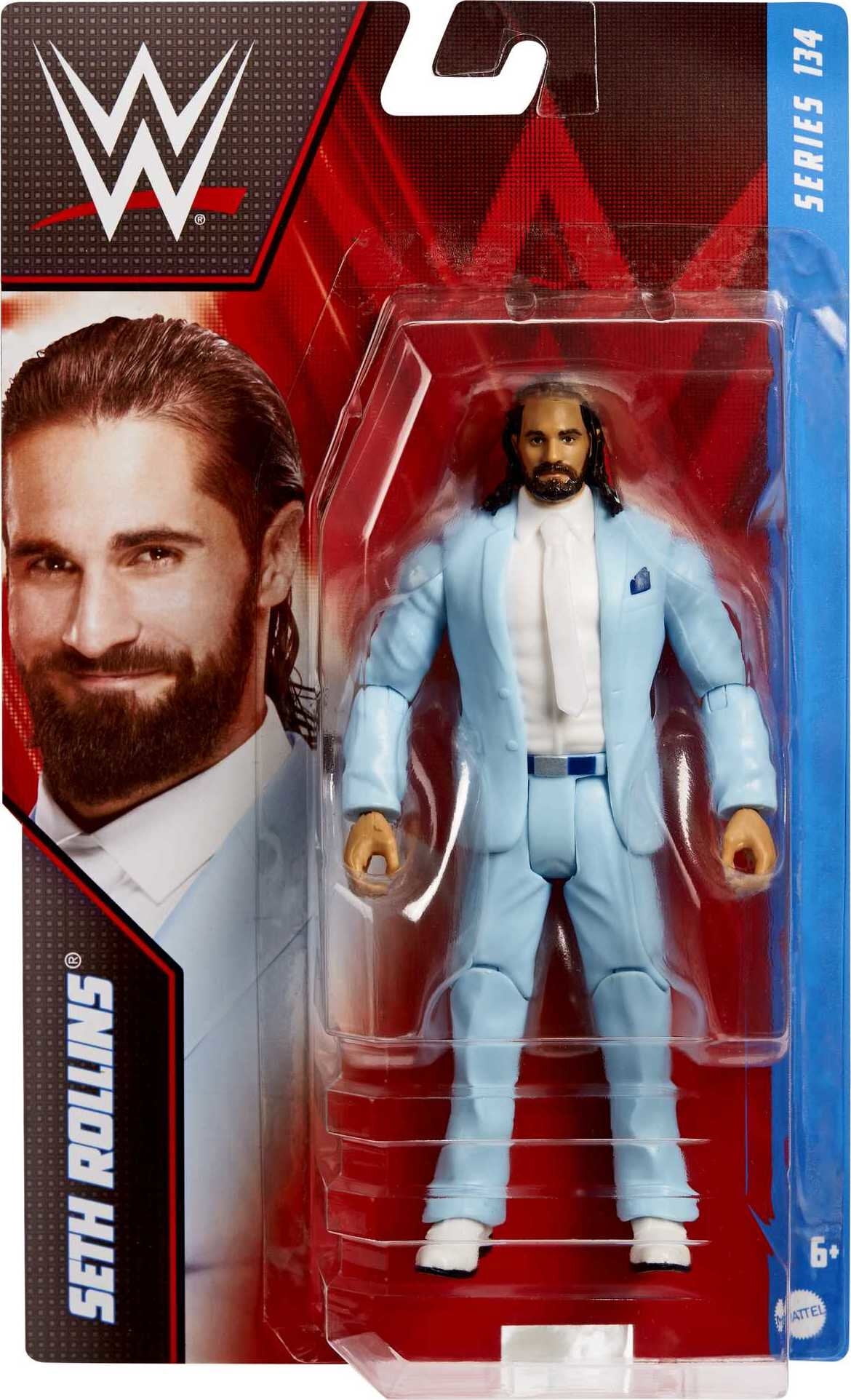 WWE Basic Action Figure, 6-inch Collectible for Ages 6 Years Old & Up