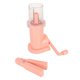 thumbnail image 1 of Rope Knitting Tool DIY Household Manual Crank Weaver Knitting Tool Mini Sewing Knitting Mill Machine Pink, 1 of 4