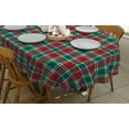 thumbnail image 4 of Christmas Tablecloth Waterproof Fabric Christmas Table Cloth for New Year's Day Home Decoration 54"X72" Oval, 4 of 7