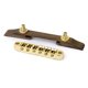 thumbnail image 2 of 1x Guitarra Bridge Punete de Roller de para Principiantes Producción Instrumentos Musicales Baoblaze Jazz Guitar Rosewood Bridge, 2 of 8