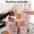 thumbnail image 5 of Pioneer Flower Floral Print Pattern Bathroom Rugs Mat, Non Slip Microfiber Bathroom Rug with Rubber Backing, Soft Mats for Bathroom Floor Tub Shower, 24"x60", 5 of 5