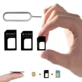 thumbnail image 4 of Kit adaptador de tarjeta SIM FENMORE 3 en 1 con pin expulsor, 4 of 7
