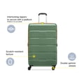 thumbnail image 5 of Securitech by Delsey, Citadel 31" Large Checked Hardside Spinner Luggage Green, 5 of 10