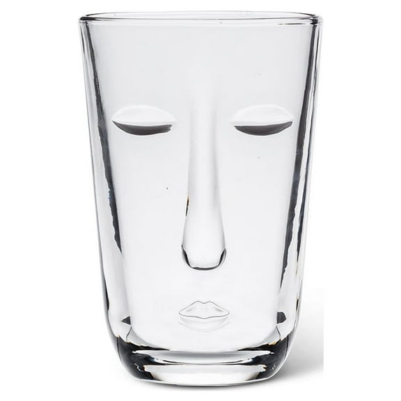 Set of 4 Resting Face Highball