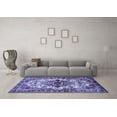 thumbnail image 3 of Ahgly Company Indoor Rectangle Persian Blue Traditional Area Rugs, 2' x 4', 3 of 4