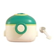 thumbnail image 3 of Dispensador portátil de fórmula de leche para , contenedor de alimentos con cuchara de 5G, estuche de transporte de alimentación, compartimento a Verde Pequeño Sunnimix dispensador de fórmula, 3 of 8