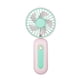 thumbnail image 1 of Moyic ventilador de mano personal recargable portátil enfriamiento del cuello estudiar al aire libre enfriador con pilas con correa rosa Electrodomésticos Rosado Moyic HA063723-02B, 1 of 6