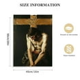 thumbnail image 2 of Nawypu Diego Velazquez Art Canvas Prints - Christ Crucified Poster - Jesus Christ Crucified Cross Painting Christian Wall Art for Dining room Living Room Bedroom Decor, 2 of 5