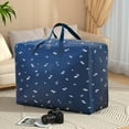 thumbnail image 3 of Travel Storage Bag Multi Functional Pull Rod Waterproof Foldable Extra Large Handbag Clothes Moving Luggage Storage Bag, 3 of 5