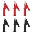 thumbnail image 3 of Maytalsory 6 Pcs Clip Crocodile Isolé Clip Alligator pour Ampère-Mètre Résistant aux Chocs Bonne Conduction 1ensemble, 3 of 6
