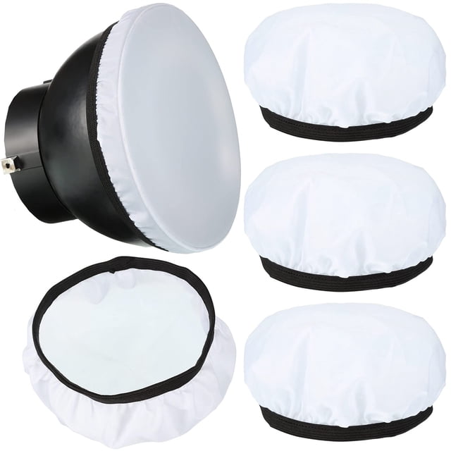 Calcetín difusor para lámpara, funda blanda, 18 cm, tela estándar, 4 piezas