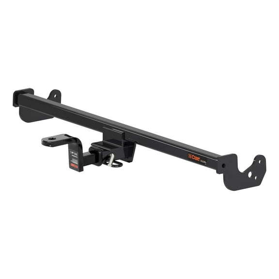 CURT 114803 Class 1 Trailer Hitch with Ball Mount, 1-1/4-Inch Receiver, Compatible with Select Toyota Yaris