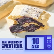 Legendary Foods Blueberry Protein Pastry, 20g Protein, 4 Pack, Keto Friendly, Gluten Free