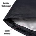 thumbnail image 3 of Funda para barbacoa, lona para barbacoa, 112 x 21 cm, funda para barbacoa de exterior para jardín, tela Oxford resistente al agua, 3 of 5