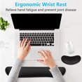 thumbnail image 4 of MesaSe CHUANK Enlarge Keyboard Wrist Rest Pad Memory Foam Set Wrist Cushion Support for Easy Typing & Pain Relief Mouse Wrist Pad Anti-Slip Wrist Support for Gaming Computer  Laptop  Offi, 4 of 7