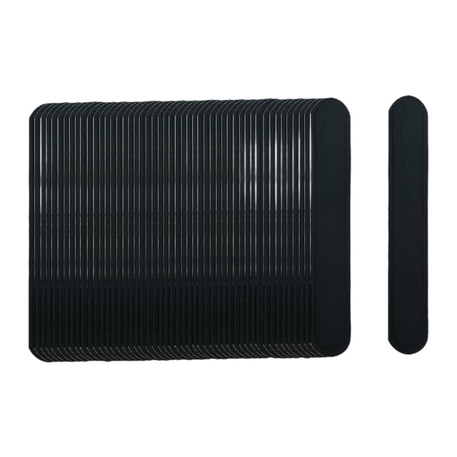 50 cintas reductoras tamaño para sombreros, ligeras, prácticas, con almohadillas absorbentes sudor para sombreros Fedora. Negro