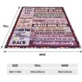 thumbnail image 6 of to Sister in Law Throw Blanket Birthday Gifts Ultra-Soft Micro Fleece Blankets for Bed Couch Travel Beach 50"x60", 6 of 6